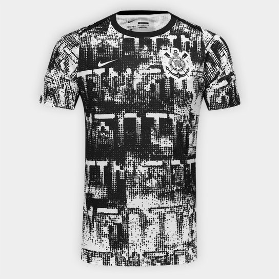 Camisa Corinthians Pré-Jogo 26/27 Nike masculina - preta